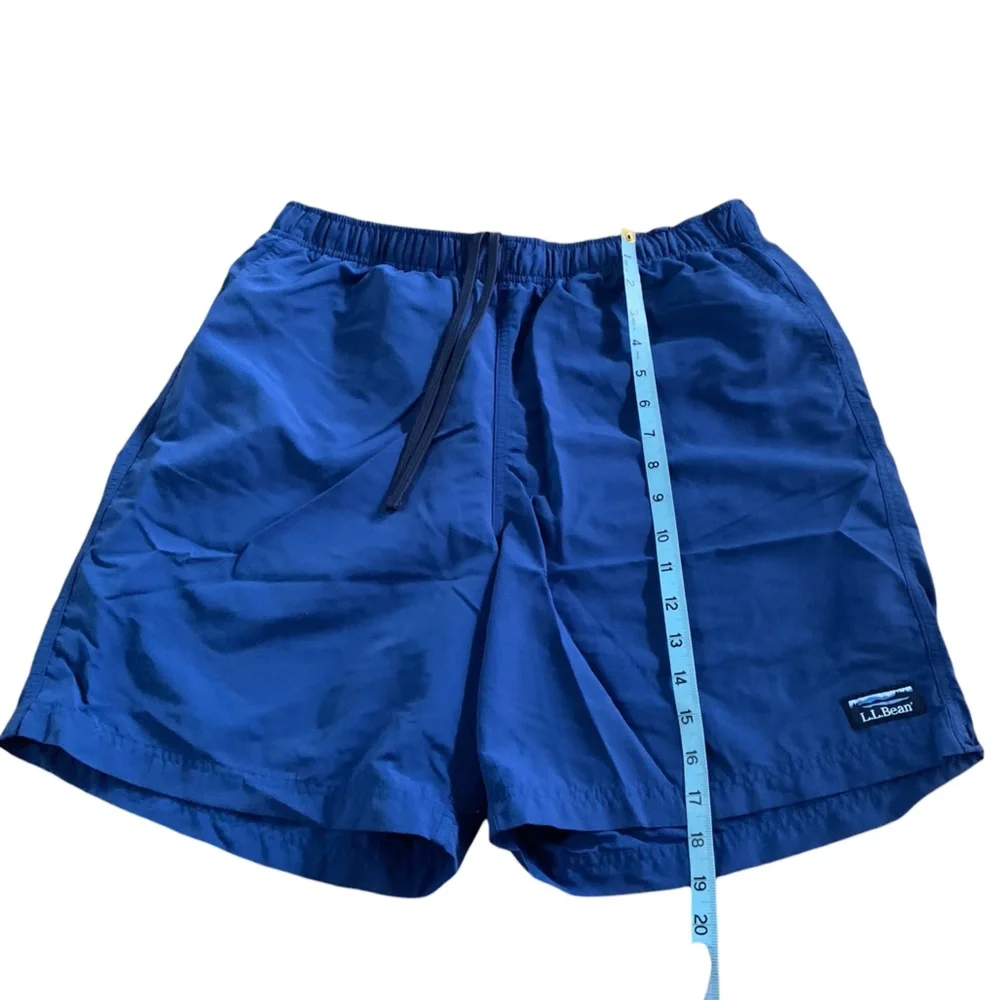 L.L. Bean Navy Swim Trunks